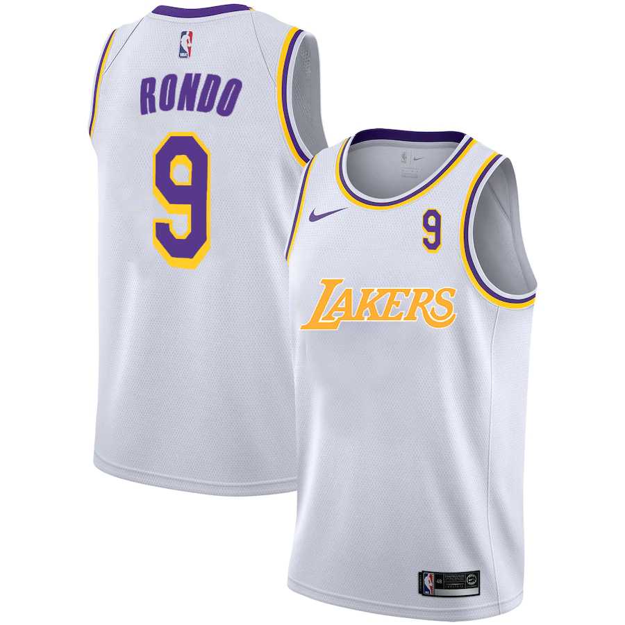 Lakers 9 Rajon Rondo White 2020-2021 City Edition Nike Swingman Jerseys Dyin,We sell and wholesale Lakers 9 Rajon Rondo White 2020-2021 City Edition Nike Swingman Jerseys Dyin on line form chian!